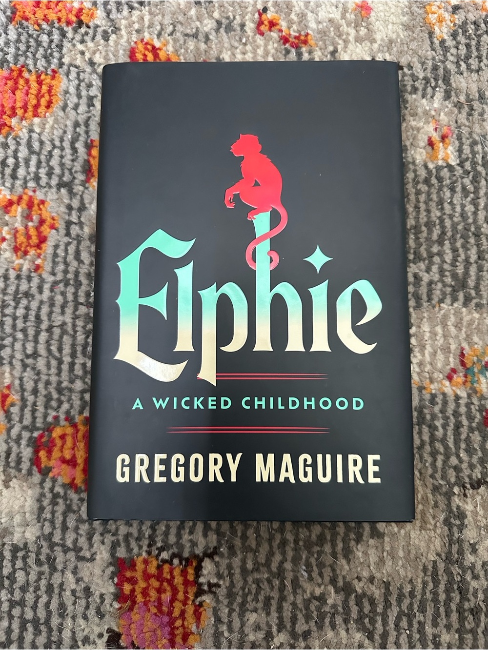 Elphie A Wicked Childhood - Black Cover